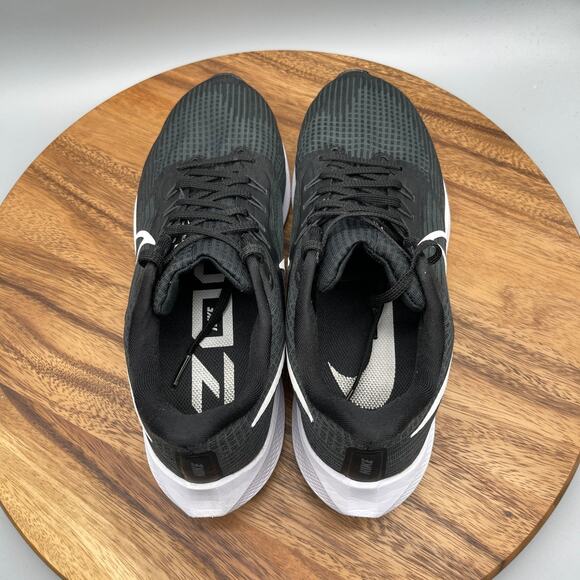 Nike Air Zoom Pegasus 39 Shoes Mens Size 10.5 Black Running Comfort Walking Gym - Picture 5 of 8